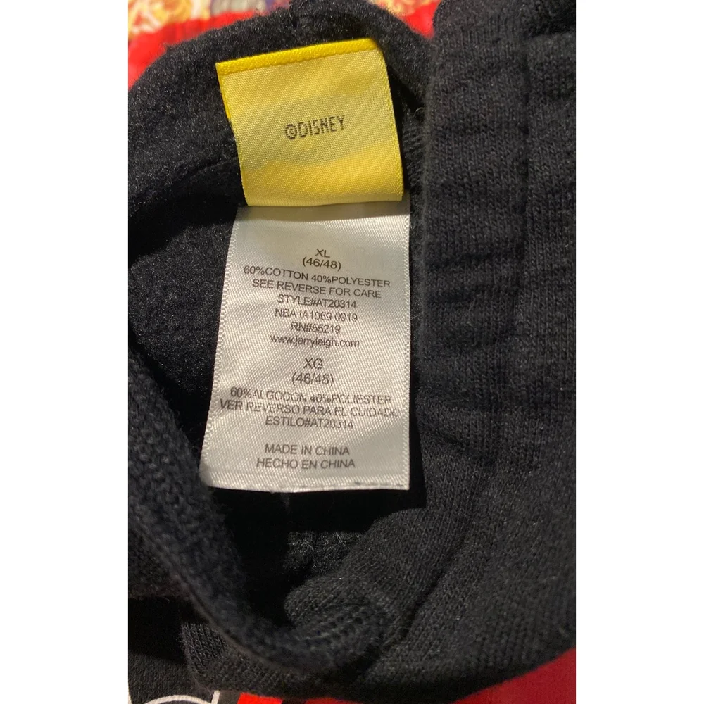 Disney Adult Minnie Peeking Pullover Hoodie Black - Picture 6 of 7